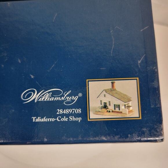 Lang & Wise Colonial Williamsburg Taliaferro Cole Shop Ceramic Figurine 28489708 - Picture 5 of 12